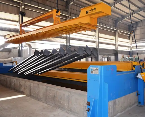 hot dip galvanizing plant